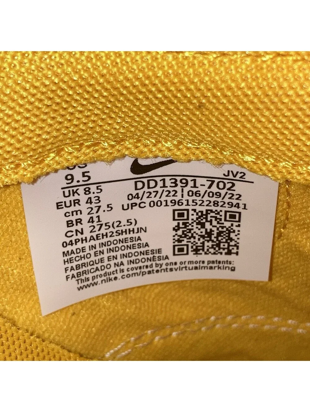 NEW Men’s Size 9.5 Nike Dunk Low Arizona State Sundevils Maroon Gold DD1391-702
